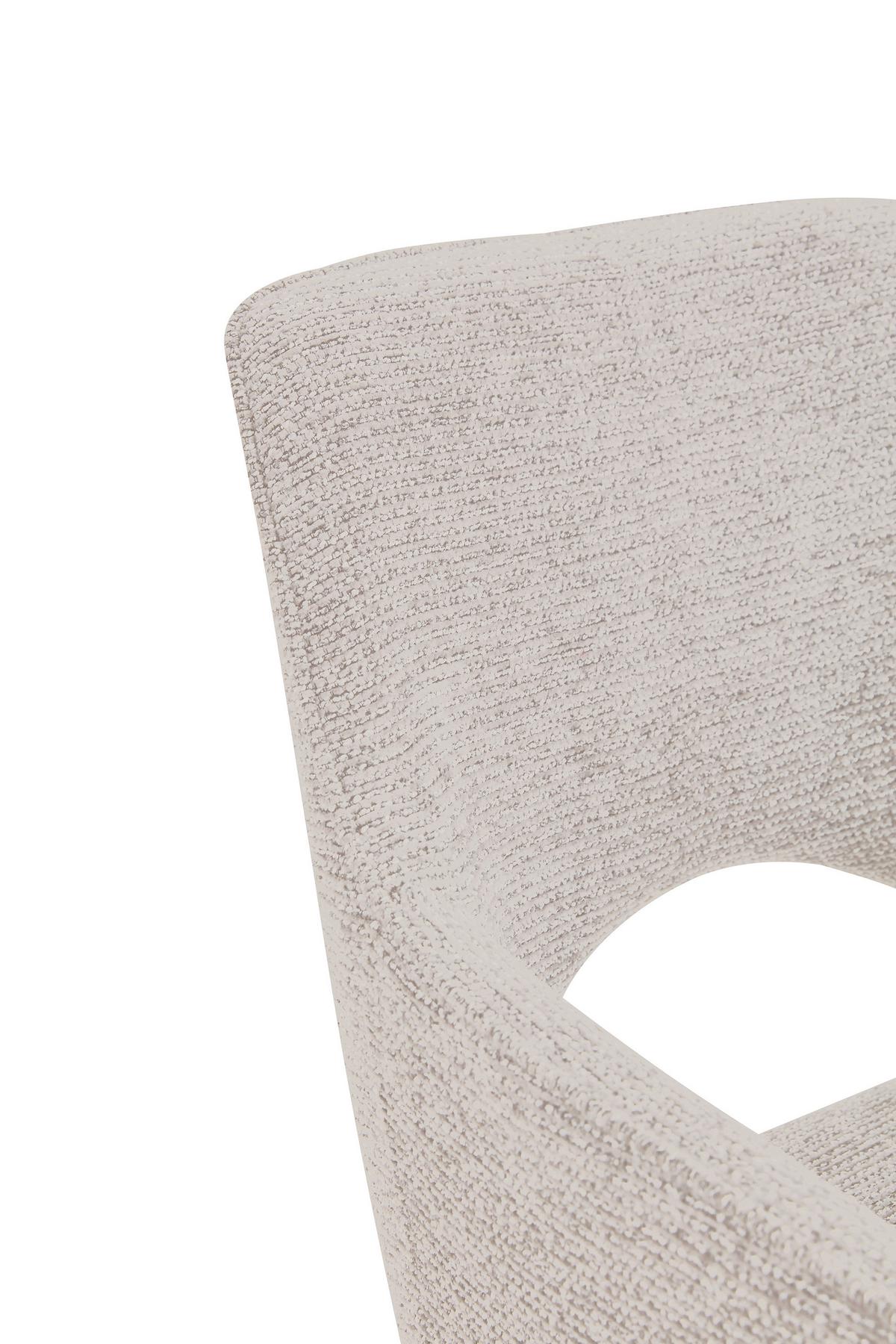 Armlehnstuhl Puro Eichefarben/Beige B: 60 cm - Eichefarben/Beige, MODERN, Holz/Textil (60/89/65,5cm) - Livetastic