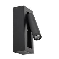 Fali Éjjeli Lámpa Gello - fekete, Basics, fém (16cm)