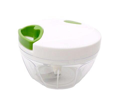 Universalzerkleiner Georgina D/h: Ca. 12,5/9,3 Cm - Transparent/Weiß, KONVENTIONELL, Kunststoff/Metall (12,5/9,3cm) - James Wood