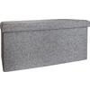 Sitzbox Seatbox - Grau, Basics, Textil (76/38/38cm) - Echtwerk