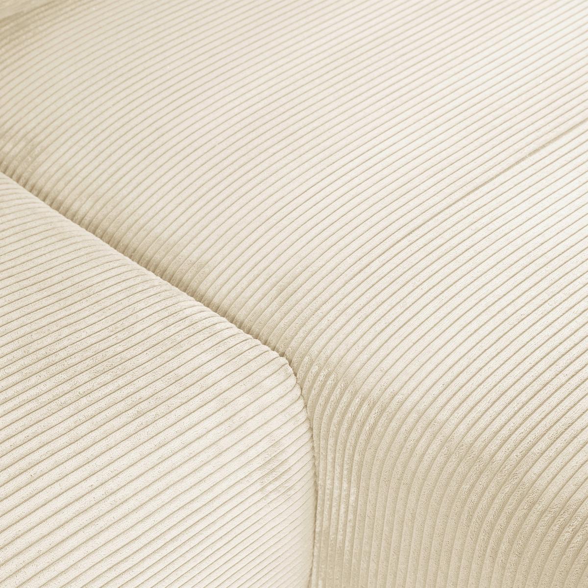 Ecksofa Cuty Beige S: 266x180 cm - Schwarz/Naturfarben, KONVENTIONELL, Textil (266/180cm) - MID.YOU