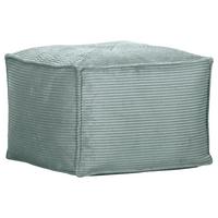 HOCKER Gimba, Olivgrün D: 65 cm - Mintgrün, KONVENTIONELL, Textil (65/45/65cm) - MID.YOU