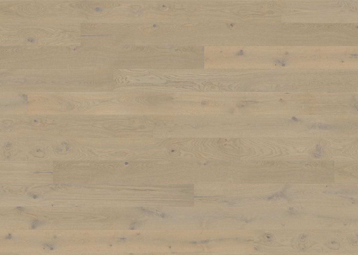 Parkettboden Eiche Hellgrau Landhausdiele Stärke 12mm - Hellgrau, Basics, Holzwerkstoff (18/220cm) - Living by HARO