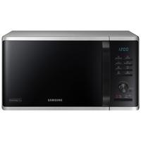 Mikrowelle Schwarz/Silberfarben 1250w - Silberfarben/Schwarz, Basics, Keramik/Kunststoff (49/27,5/39cm) - Samsung