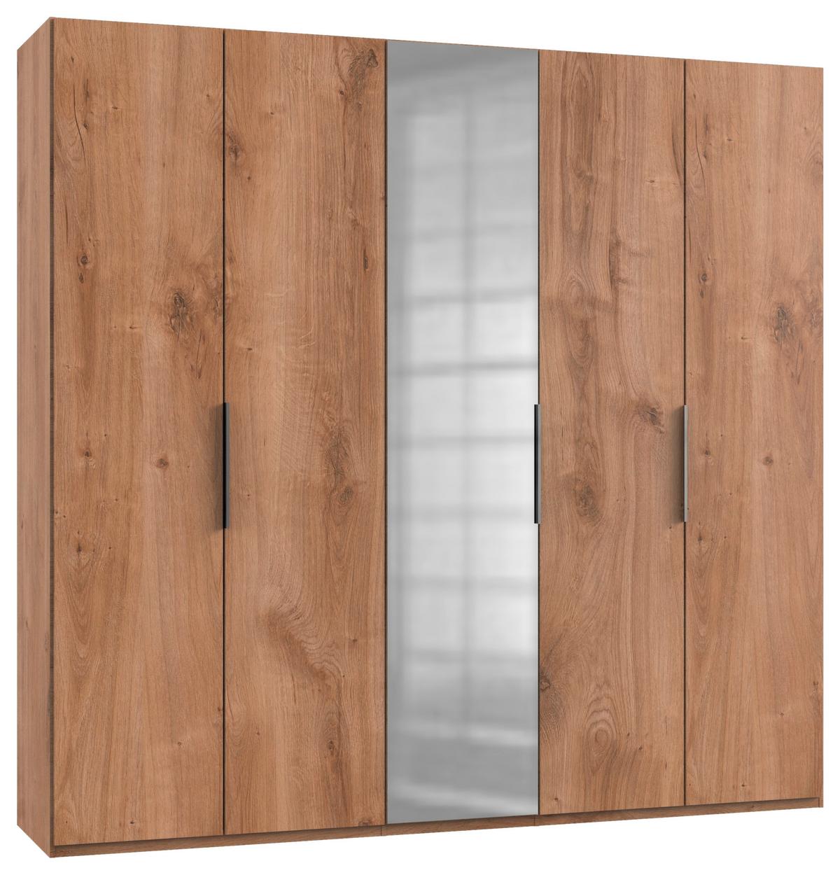 Drehtürenschrank B: 250 Cm Level Eichefarben Dekor - Eichefarben, MODERN, Holzwerkstoff (250/236/58cm) - MID.YOU