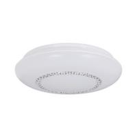 Led-deckenleuchten Pilsen Ø 41 Cm Rund - Klar/Weiß, Basics, Kunststoff/Metall (41cm) - Näve