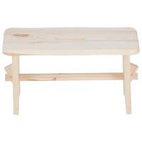 Hocker Holzi - Kieferfarben, Basics, Holz (39/20/20cm)
