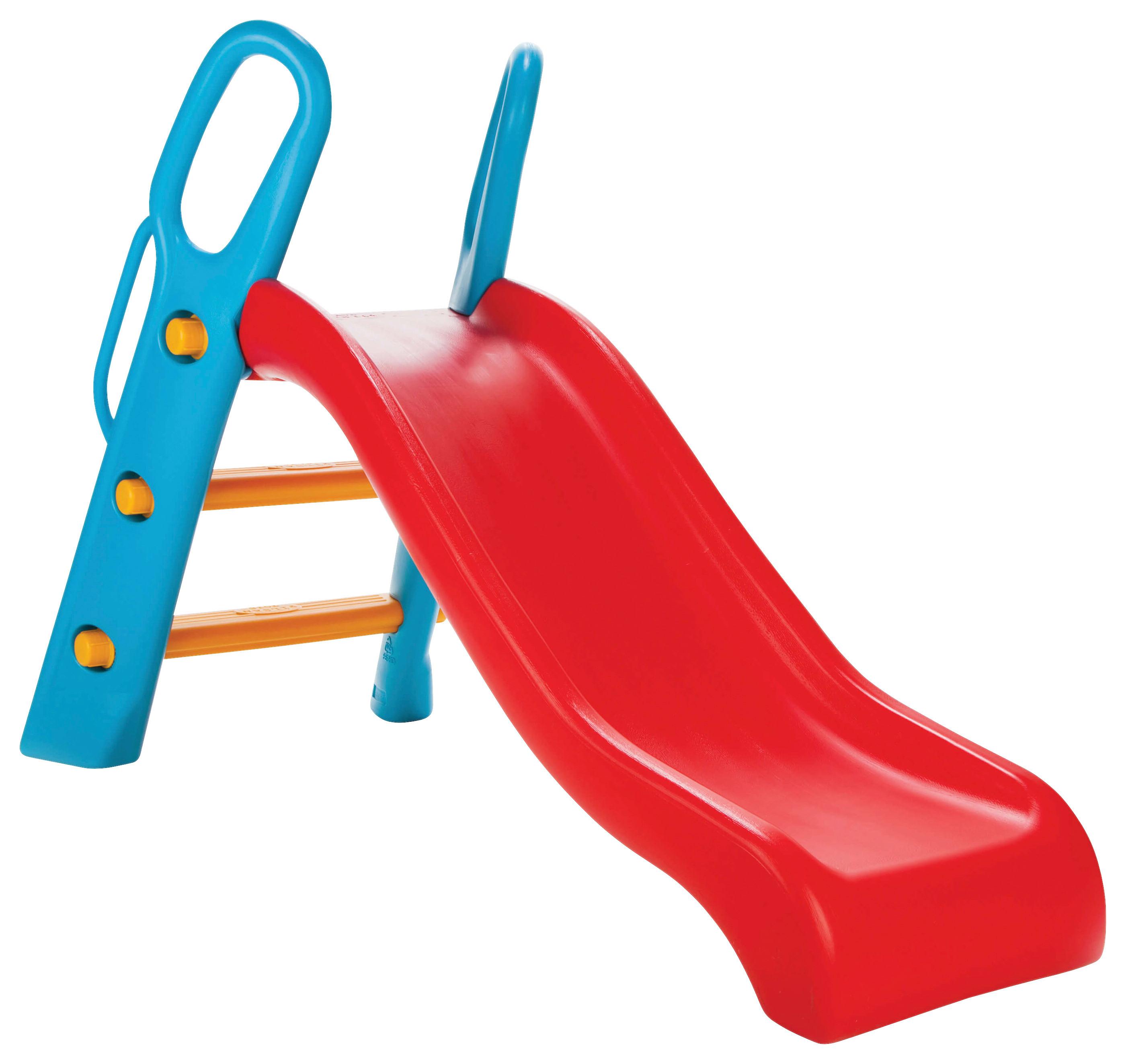 Kinderrutsche 06 191 - Blau/Gelb, KONVENTIONELL, Kunststoff (64/93/141cm) - Ambia Garden