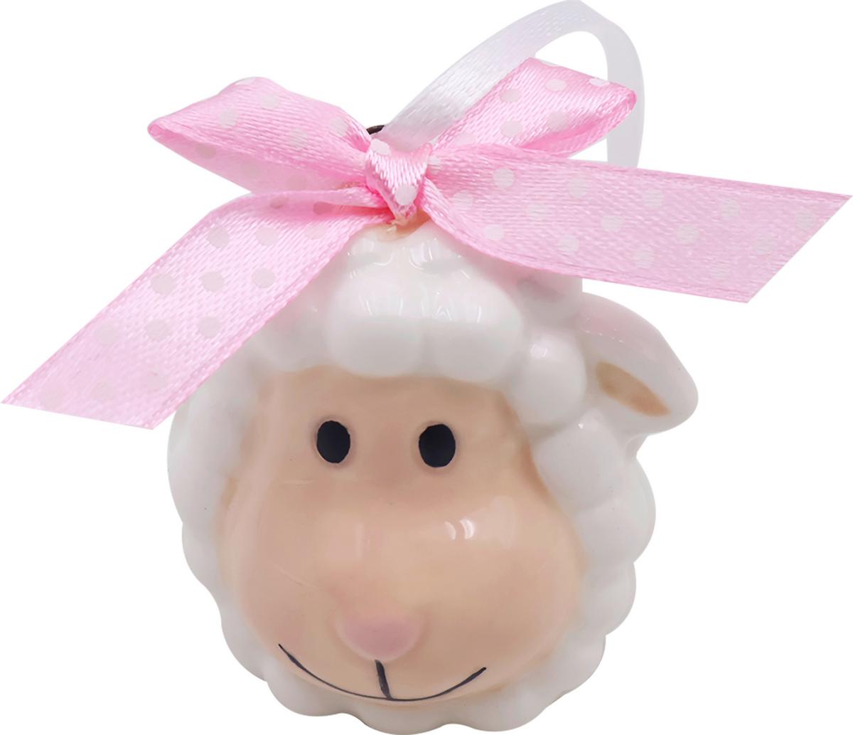 Dekohänger Wela - Multicolor/Weiß, KONVENTIONELL, Keramik - Luca Bessoni