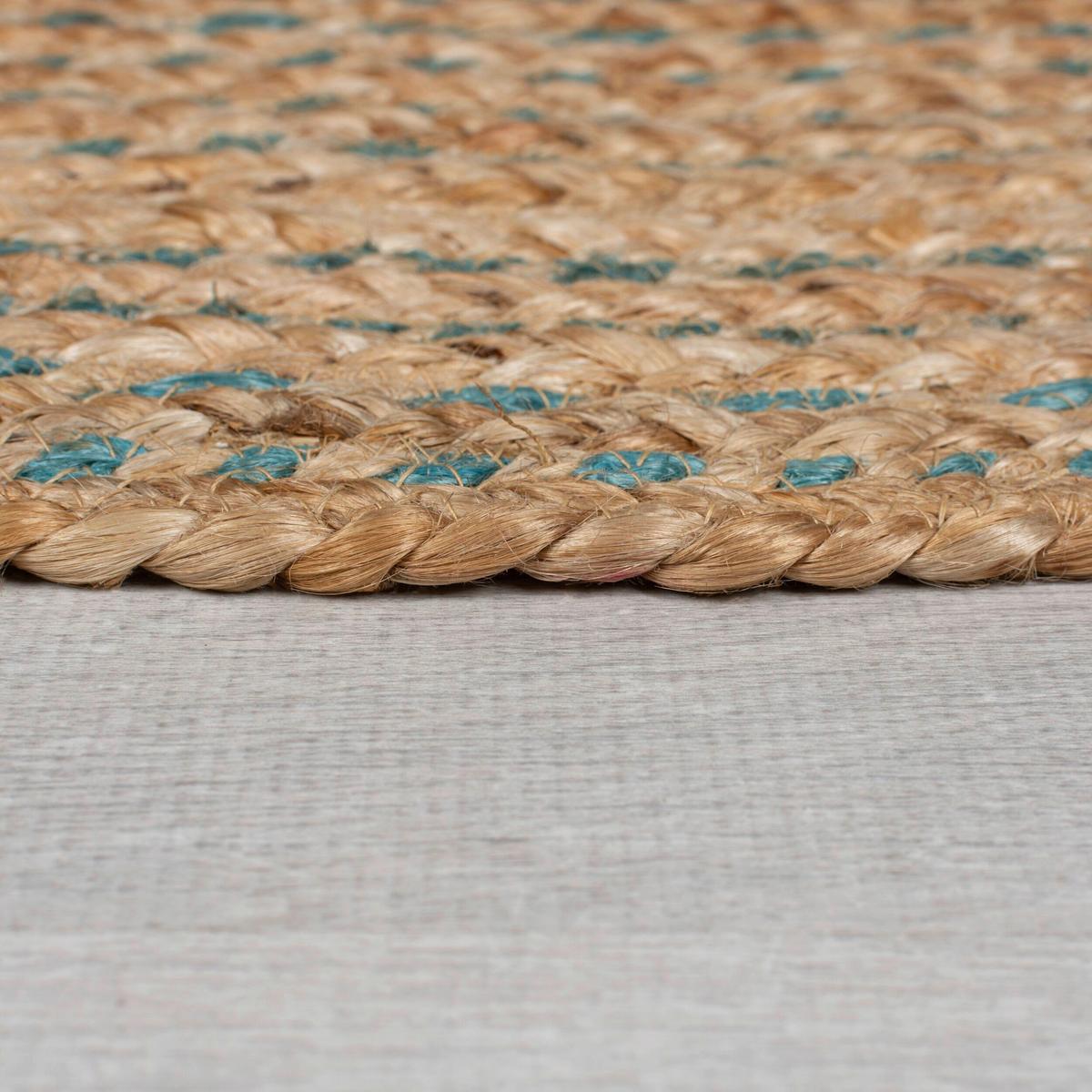 Handwebteppich Capri - Naturfarben, KONVENTIONELL, Textil (180cm)
