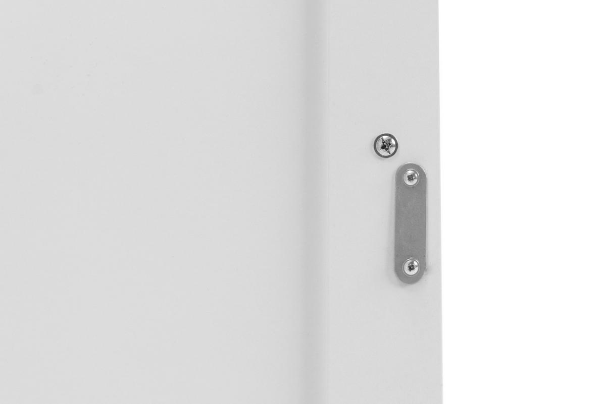 Sideboard Dekor Mit 3 Türen 120 cm Bergen 57 Weiß/ Eiche - Eichefarben/Weiß, KONVENTIONELL, Holzwerkstoff (120/90/40cm) - MID.YOU