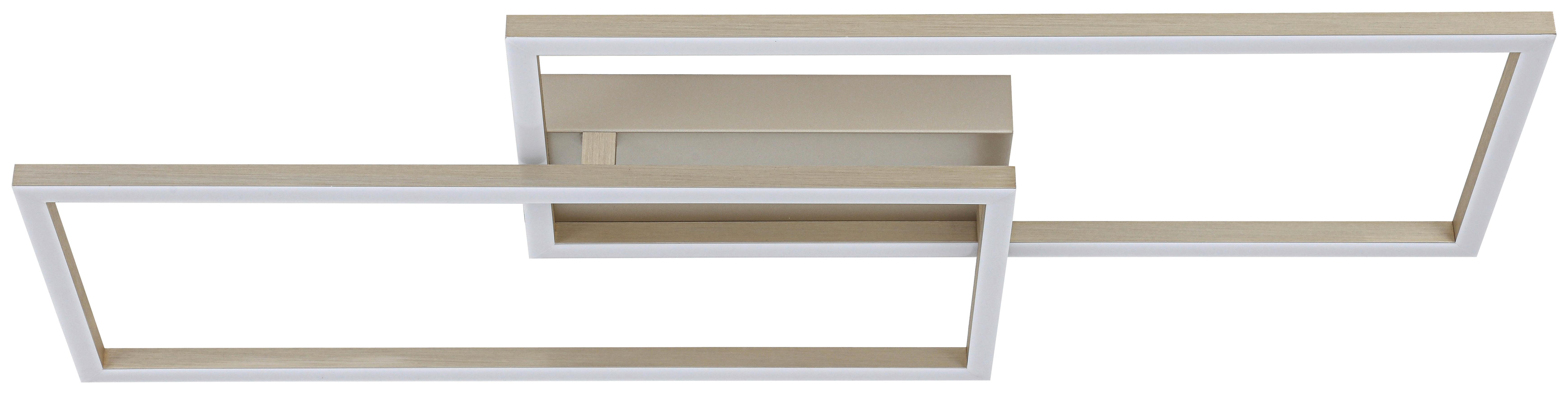 STROPNÉ LED SVIETIDLO CEM - šampanská, Modern, kov/plast (75/30/7cm) - Mömax