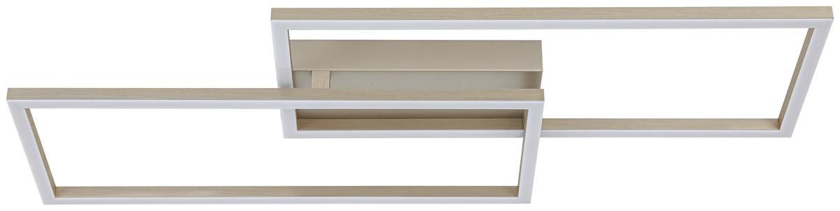 STROPNÉ LED SVIETIDLO CEM - šampanská, Modern, kov/plast (75/30/7cm) - Mömax