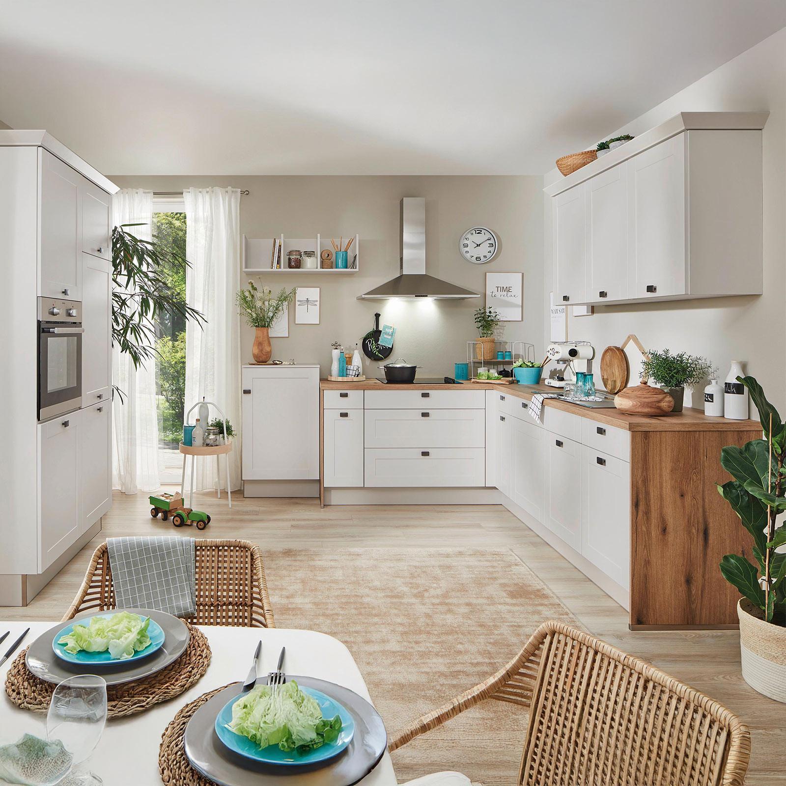 Einbauküche Pn 435 Frei Planbar Landhausstil - Holzwerkstoff - Pino