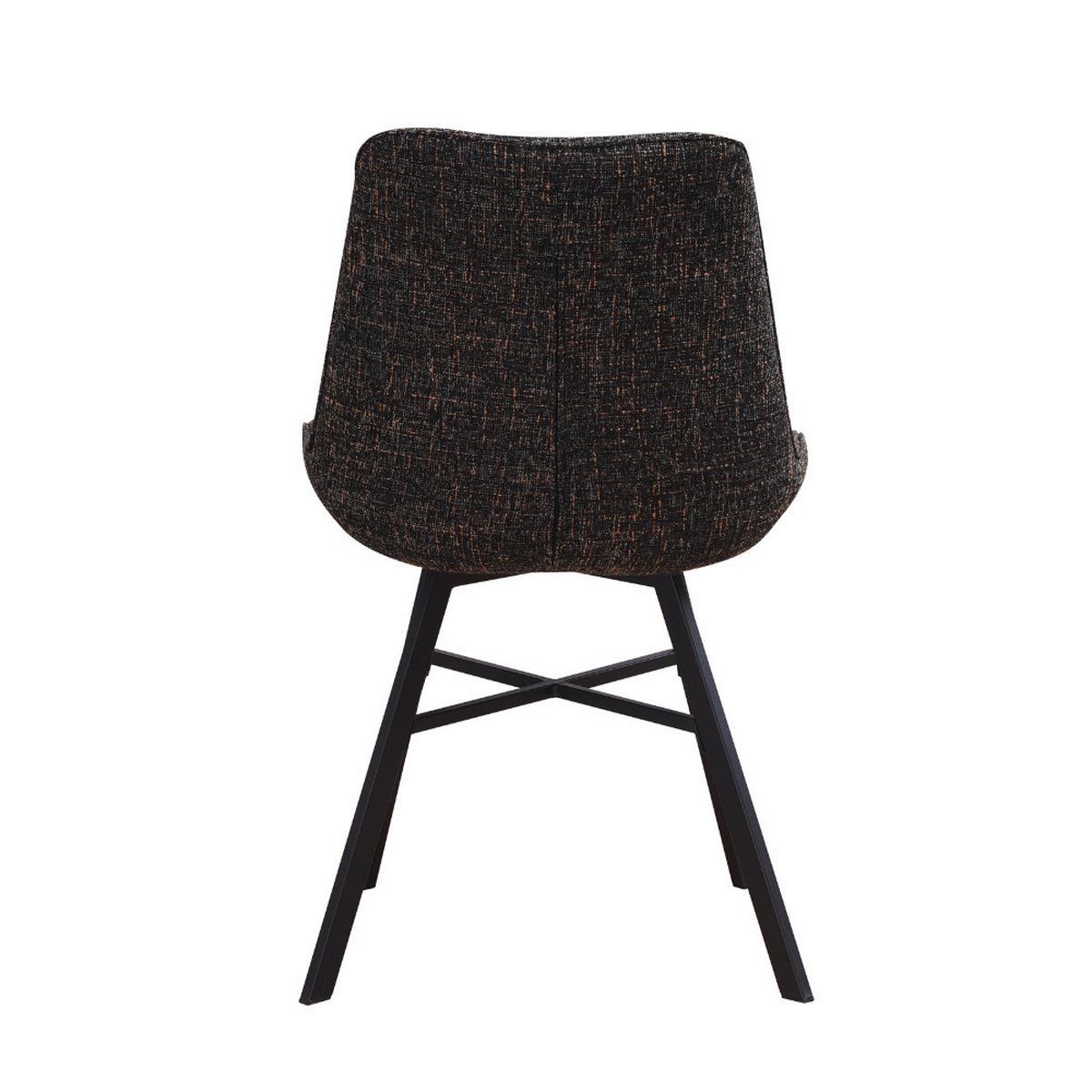 Stuhl-set Samuel - Schwarz, Design, Textil (53/87/63cm) - MID.YOU