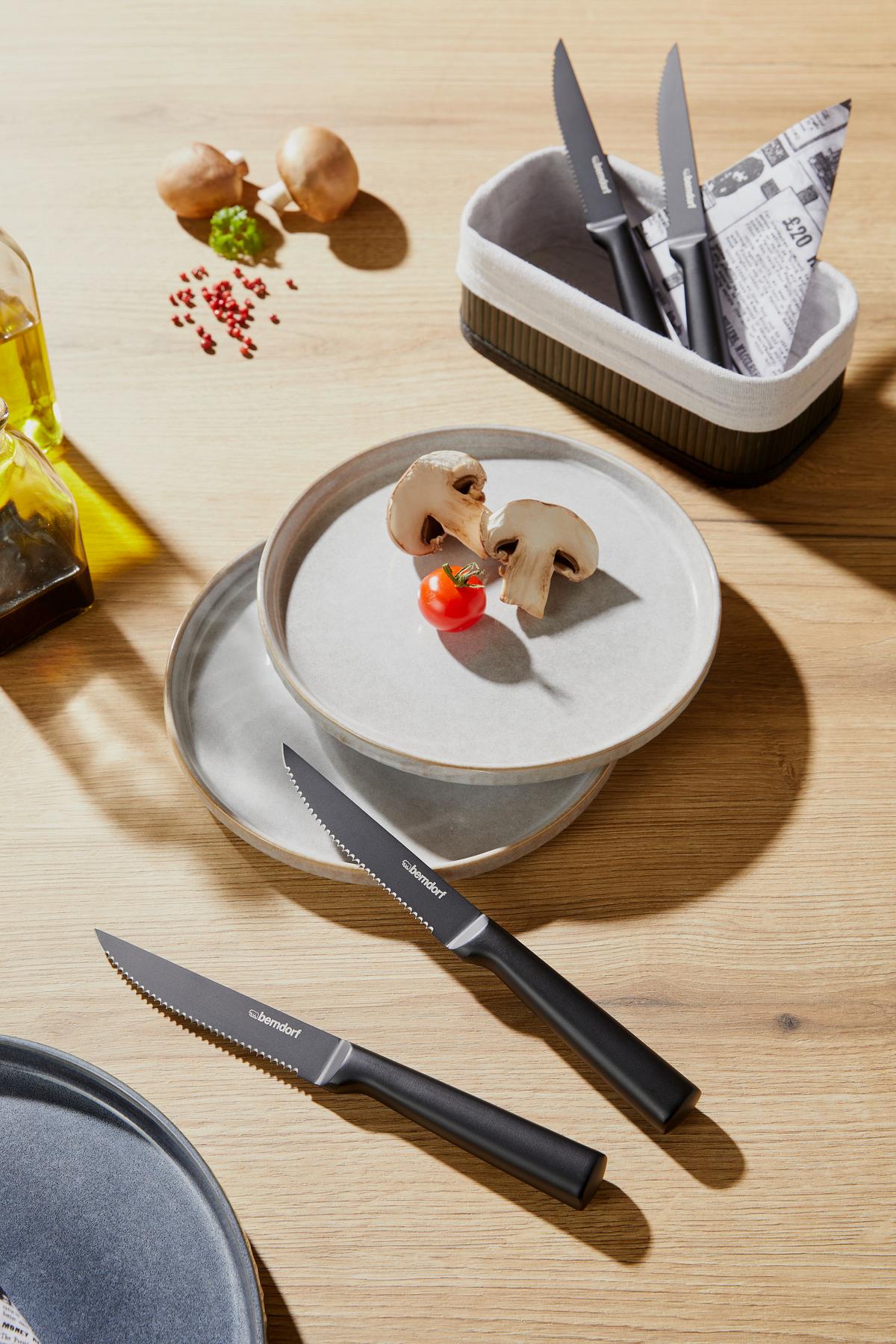 Steakmesserset Carlos - Basics (14,7/2,5/25cm)