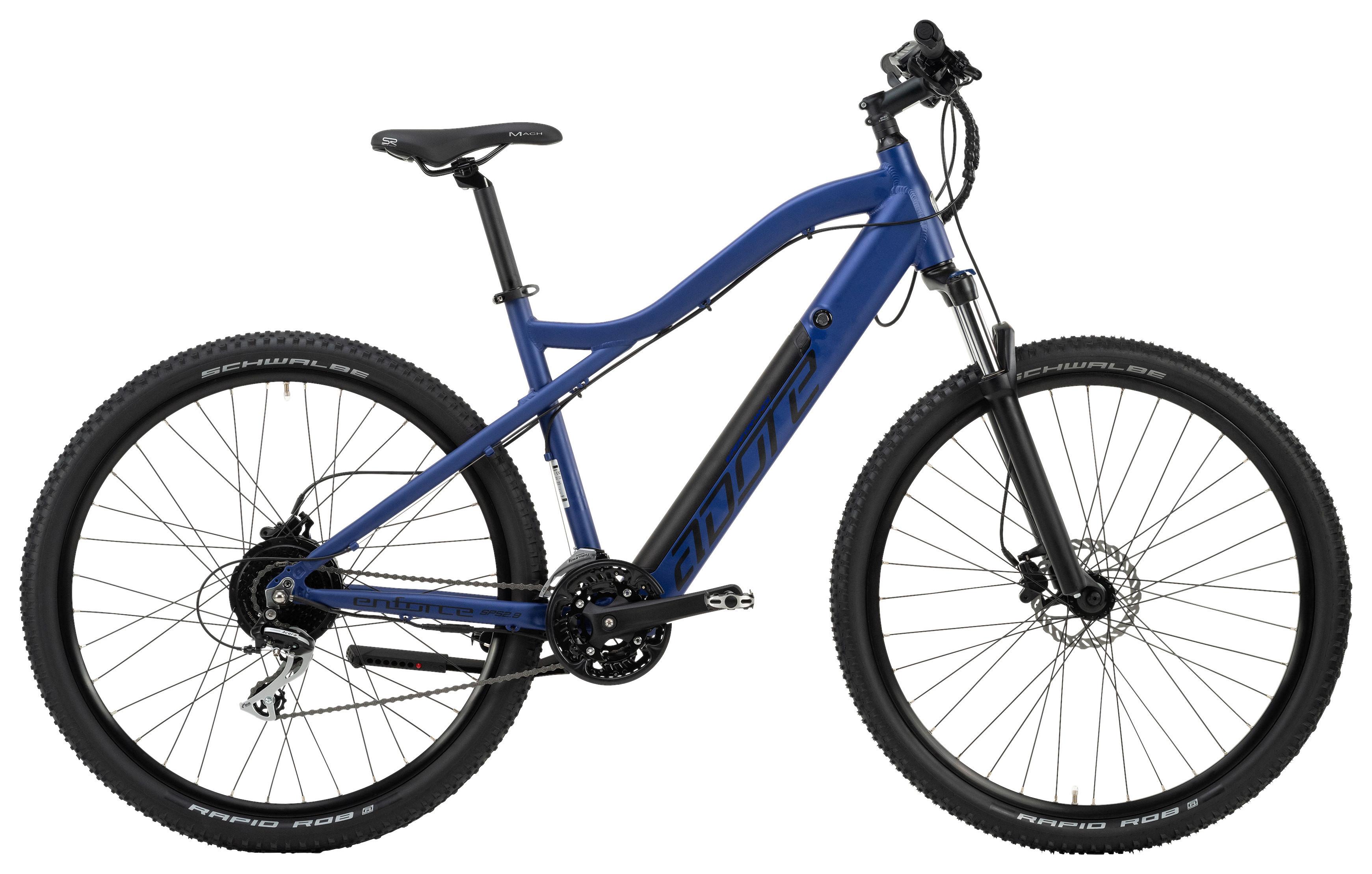 Elektrofahrrad 29 Zoll, 120 km - Blau, Basics, Metall (180/70/100cm)