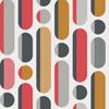 Vliestapete 118719 - Gelb/Rot, Basics, Papier/Kunststoff (52/1000cm)