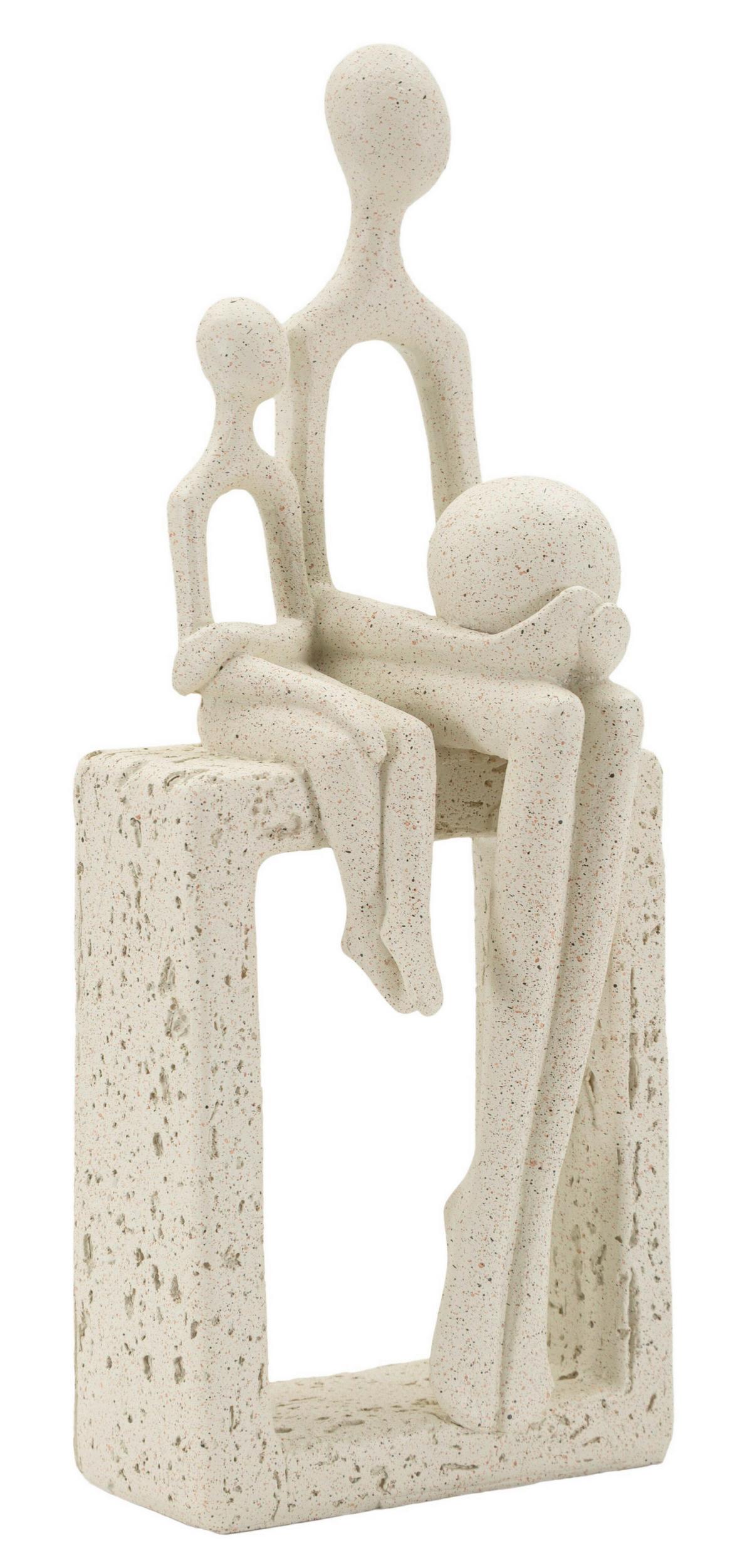 Skulptur Kunststoff, Cream - Basics, Kunststoff (10/26/7.5cm)