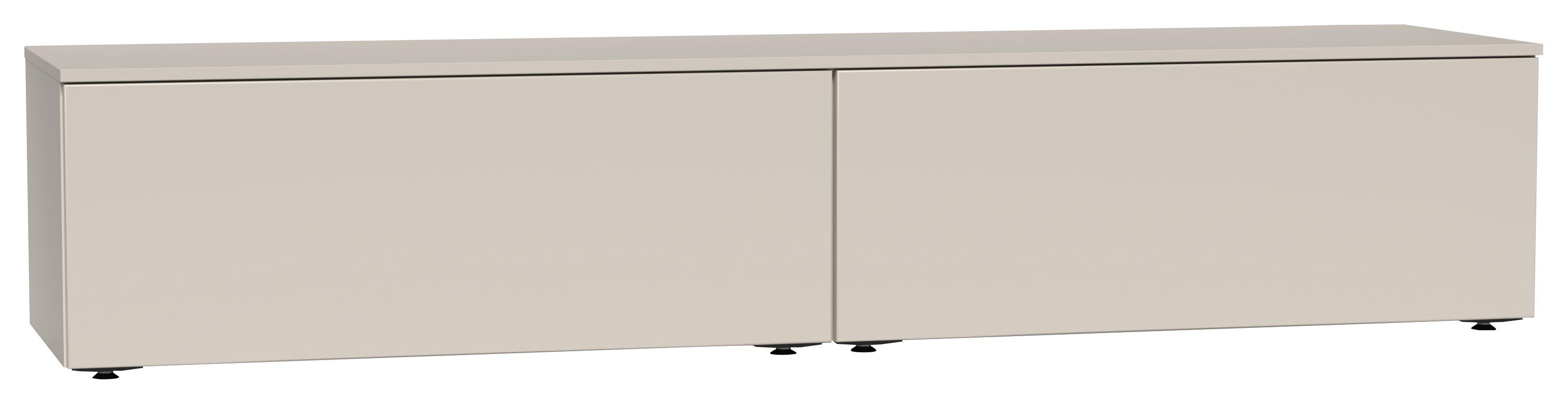 TV-Element Las Vegas Weiss B: 200 cm - Weiß, MODERN, Holzwerkstoff (200/36/48cm) - Vertico