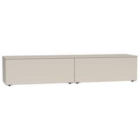 TV-Element Las Vegas Weiss B: 200 cm - Weiß, MODERN, Holzwerkstoff (200/36/48cm) - Vertico