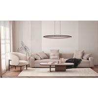 Led-hängeleuchte 67179h1 - Klar/Dunkelgrau, Design, Kunststoff/Metall (101/29/150cm) - Globo