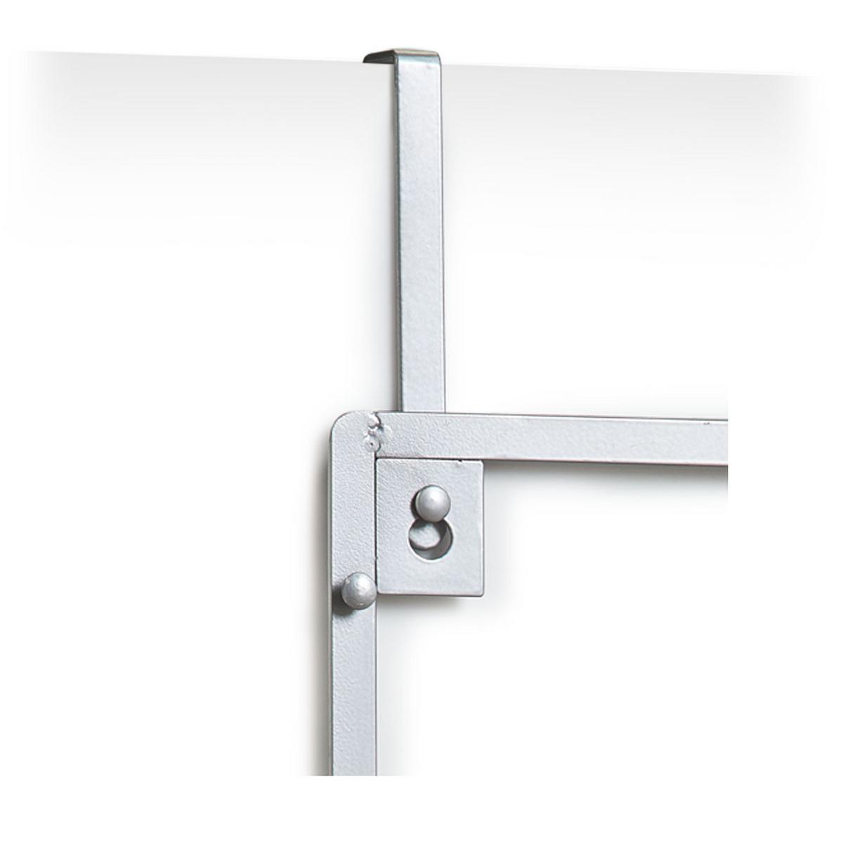 Zeitungsständer Silberfarben B: 34 cm - Silberfarben, Basics, Metall (34/85/9cm) - Zeller Present