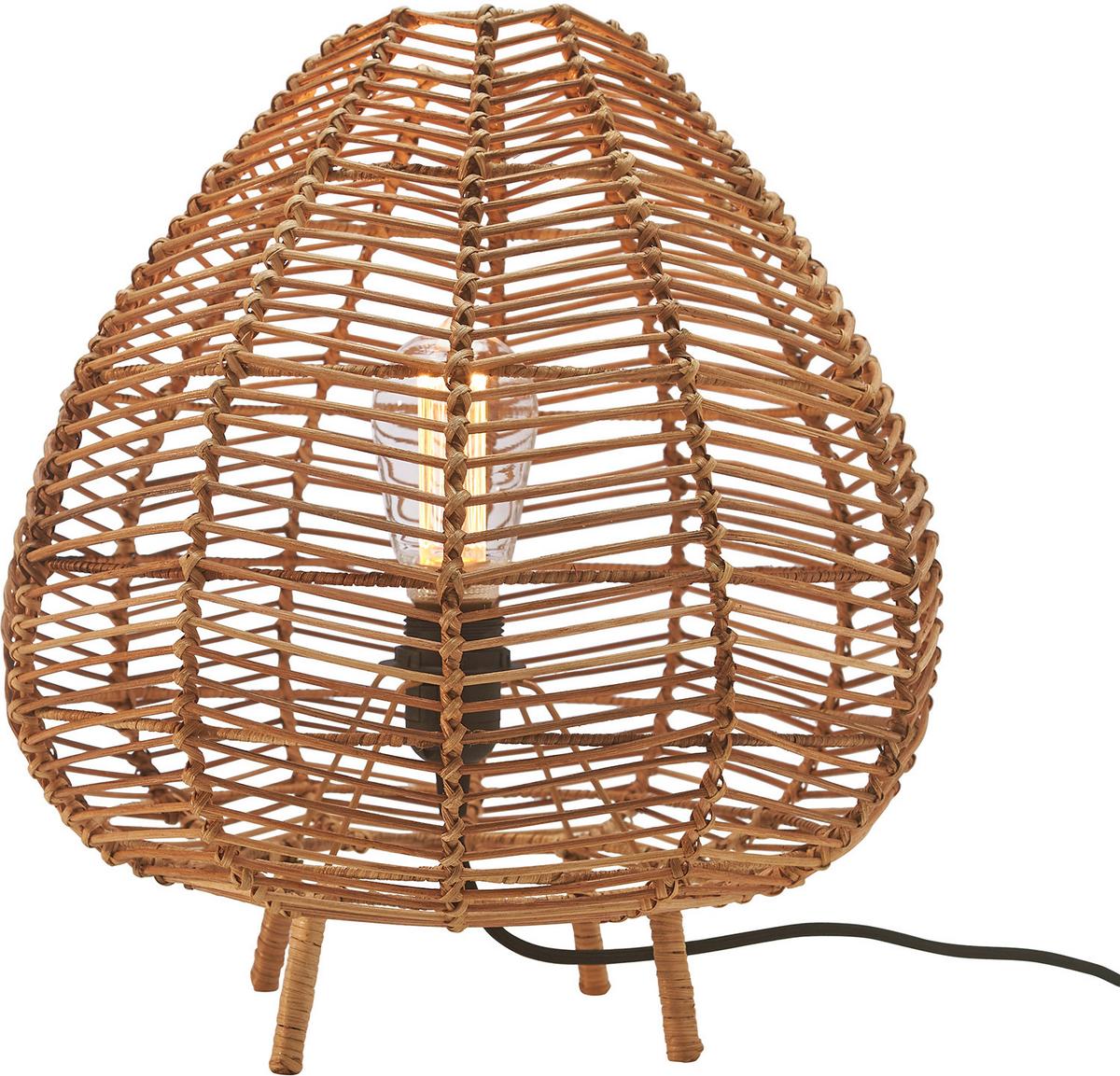 Außenleuchte 423618-3509 Nana - Naturfarben, Natur, Naturmaterialien (36,5/38,5/36,5cm)