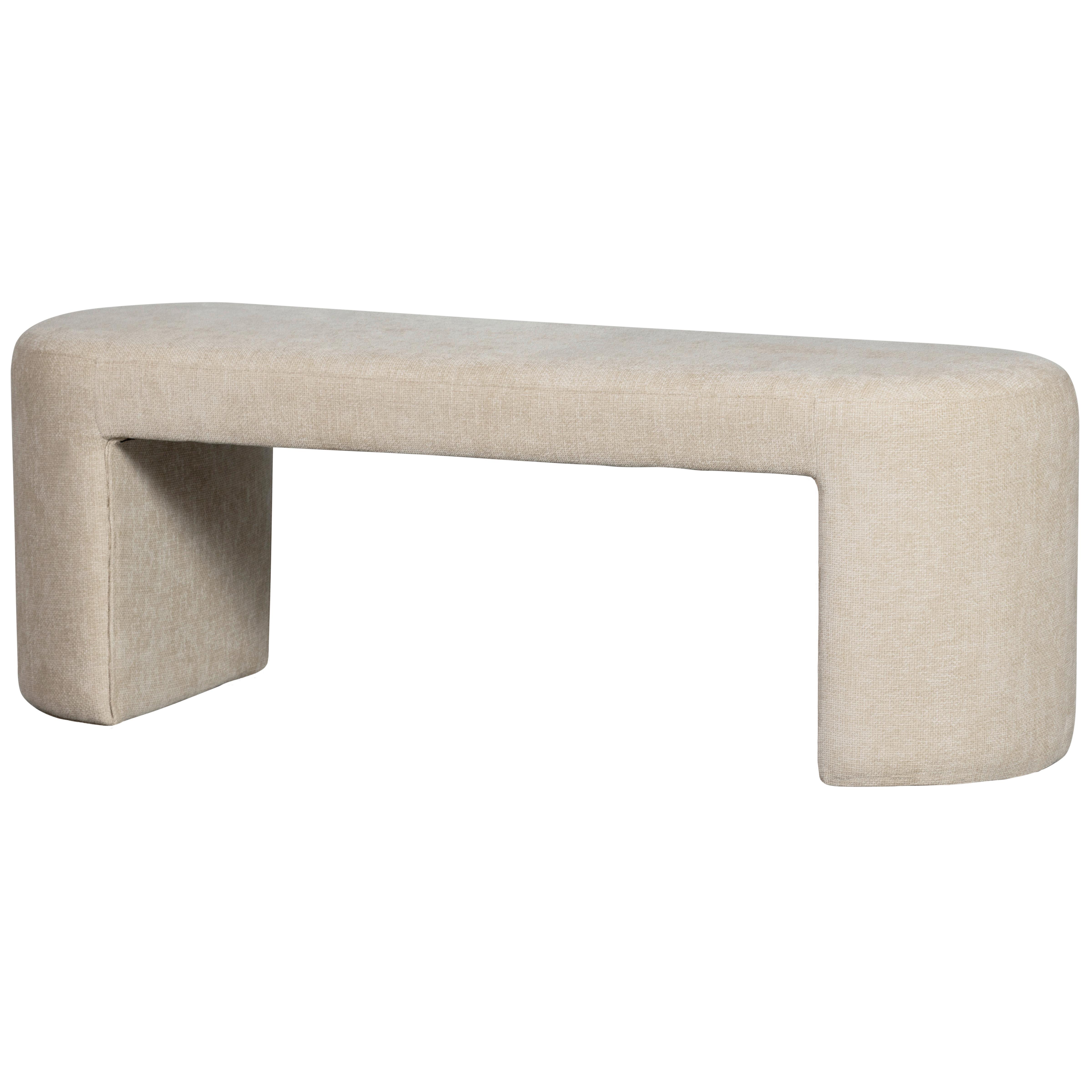 Sitzbank Jacob Naturfarben B: 130 Cm - Naturfarben, KONVENTIONELL, Textil (130/46/46cm) - Livetastic