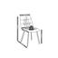 Židle Mario - šedá/černá, Moderní, kov/dřevo (39/88/59,5cm) - Modern Living Židle Mario - šedá/černá, Moderní, kov/dřevo (39/88/59,5cm) - Modern Living