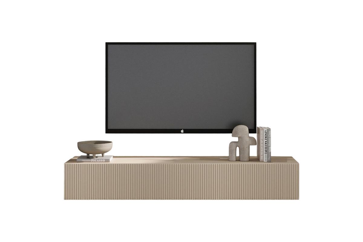 Lowboard Rio Kaschmir B: 160 Cm - Kaschmir, Design, Holzwerkstoff (160/29/30cm) - MID.YOU