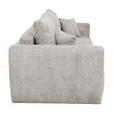 Schlafsofa Bali - Creme/Schwarz, MODERN, Holz/Textil (245/74-90/104cm) - Luca Bessoni