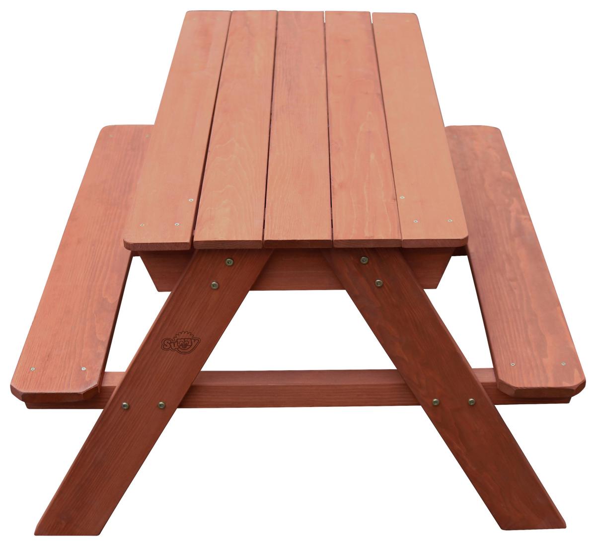 Sand- und Wassertisch C052.005.00 - Braun, KONVENTIONELL, Holz/Kunststoff (89/50,5/89cm) - Ambia Garden