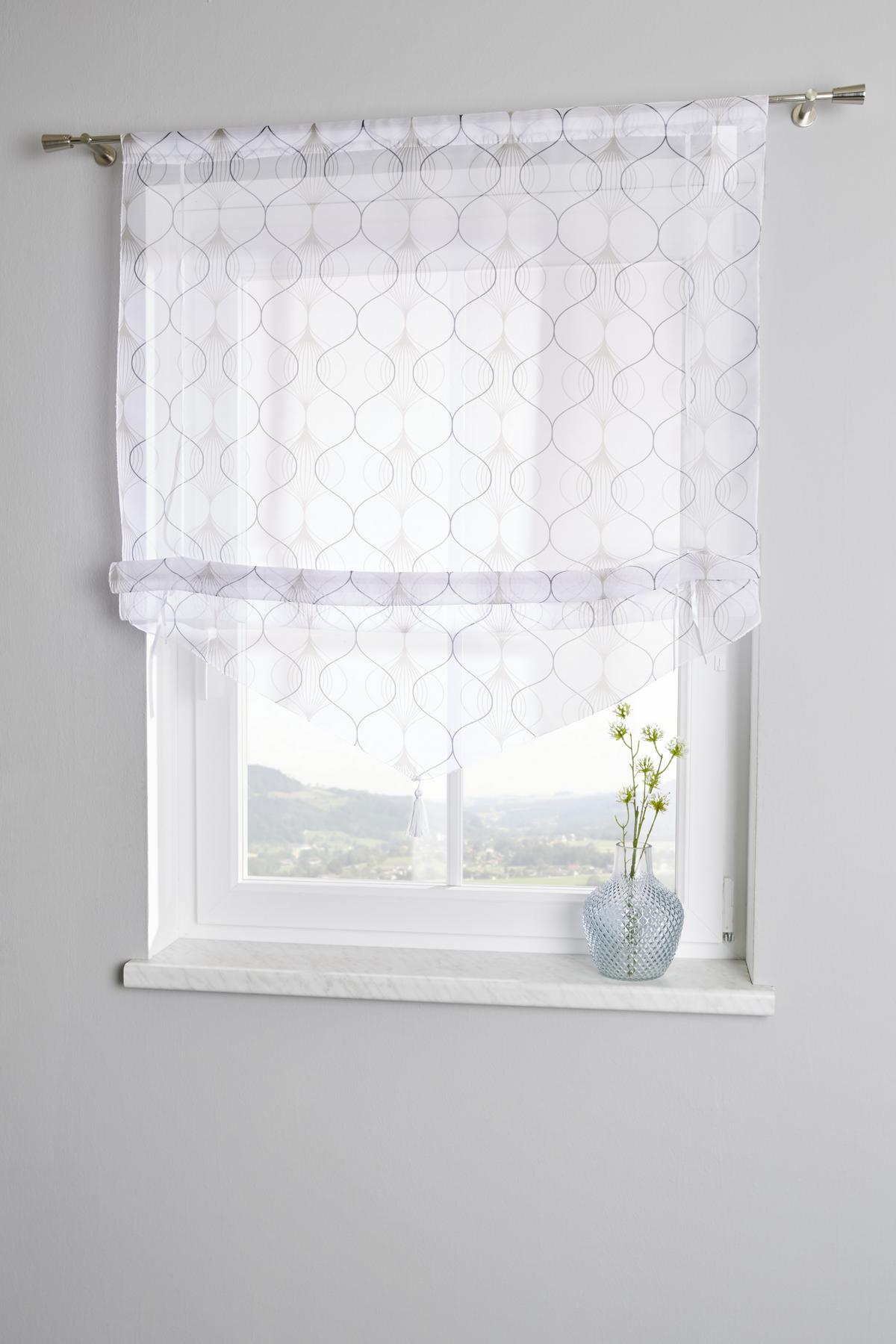 Roló Nele - fáradtrózsaszín/taupe, Modern, textil (80/140cm) - Luca Bessoni