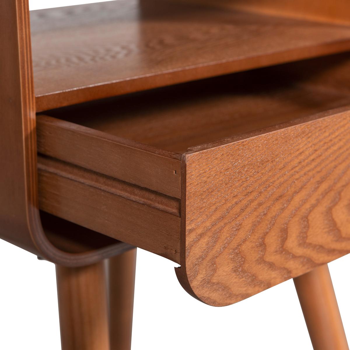 Beistelltisch Nils Naturfarben L: 36 cm - Naturfarben, Design, Holzwerkstoff (36/30/54cm) - Livetastic