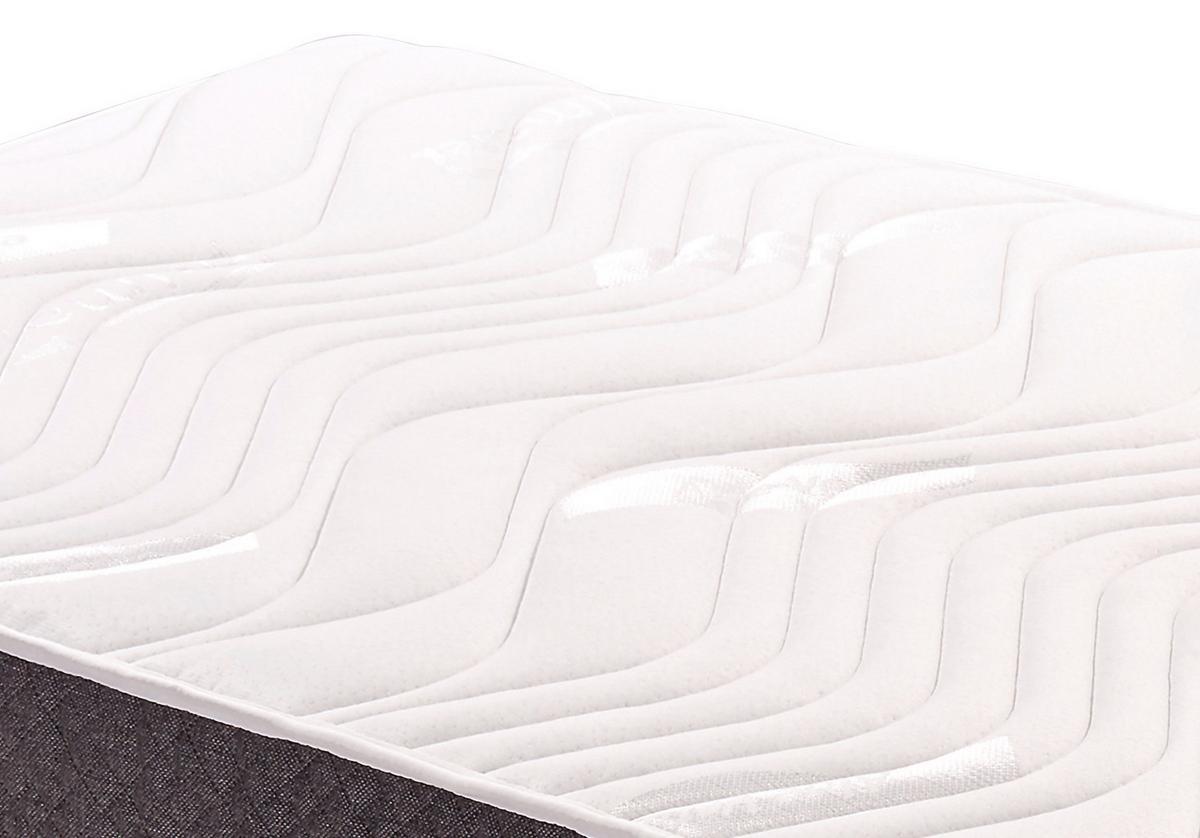 Matrace s visco DELUXE 90x200x22 cm, H2/H3, V:22cm - bílá, Konvenční, textil (90/200cm) - Bessagi Home