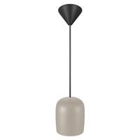 Hängeleuchte Notti Grau D: 10 cm - Grau, Design, Metall (10/12cm) - Nordlux