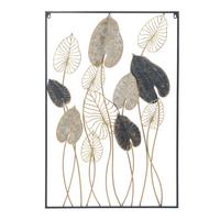 NÁSTENNÁ DEKORÁCIA CENTRUY B - viacfarebná, Basics, kov (100/66/45cm)