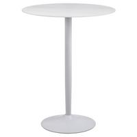 Barový stůl MALTA 80 - bílá, Basics, kov/keramika (80/105cm) - MID.YOU