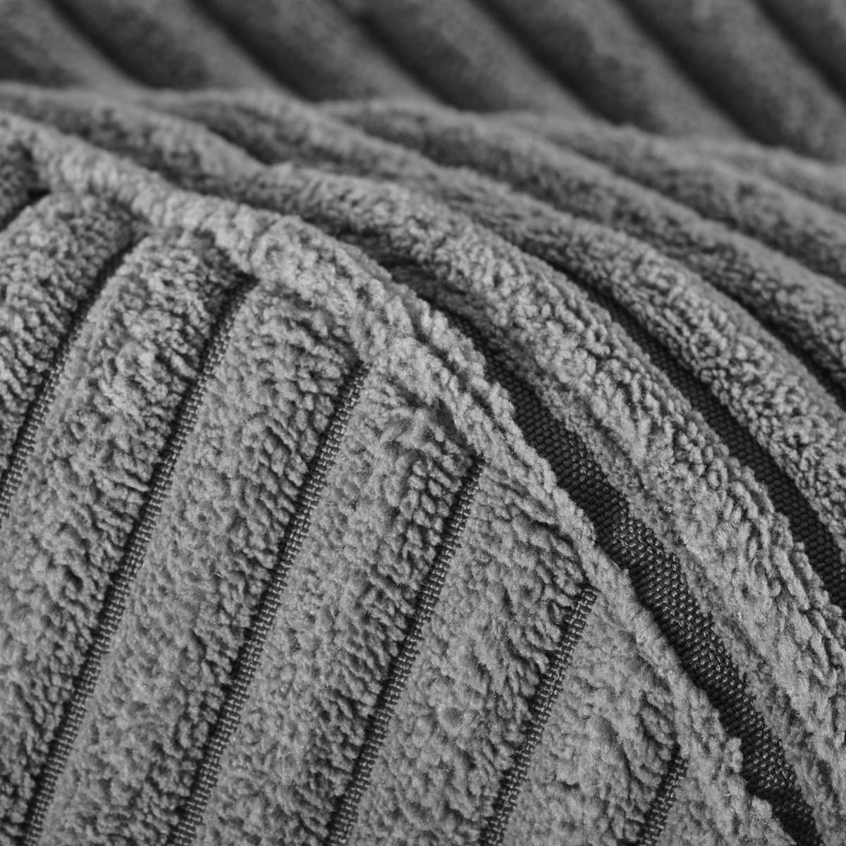 Sitzsack Anthrazit B: 80cm - Anthrazit, Trend, Textil (80/85/80cm) - Livetastic