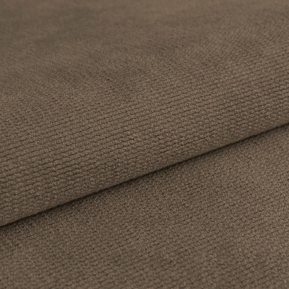 Ecksofa Volf rechts new braun, S: 261x203 cm - Schwarz/Braun, Trend, Kunststoff/Textil (261/203cm)