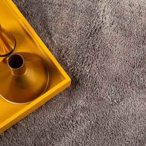 Hochflorteppich My Paradise 400 - Grau, Design, Textil (120/170cm) - Obsession