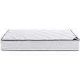 Boxspringmatratze Valerie 90x200 cm H2 H: 31 cm - Weiß, Textil (90/200cm) - Ele