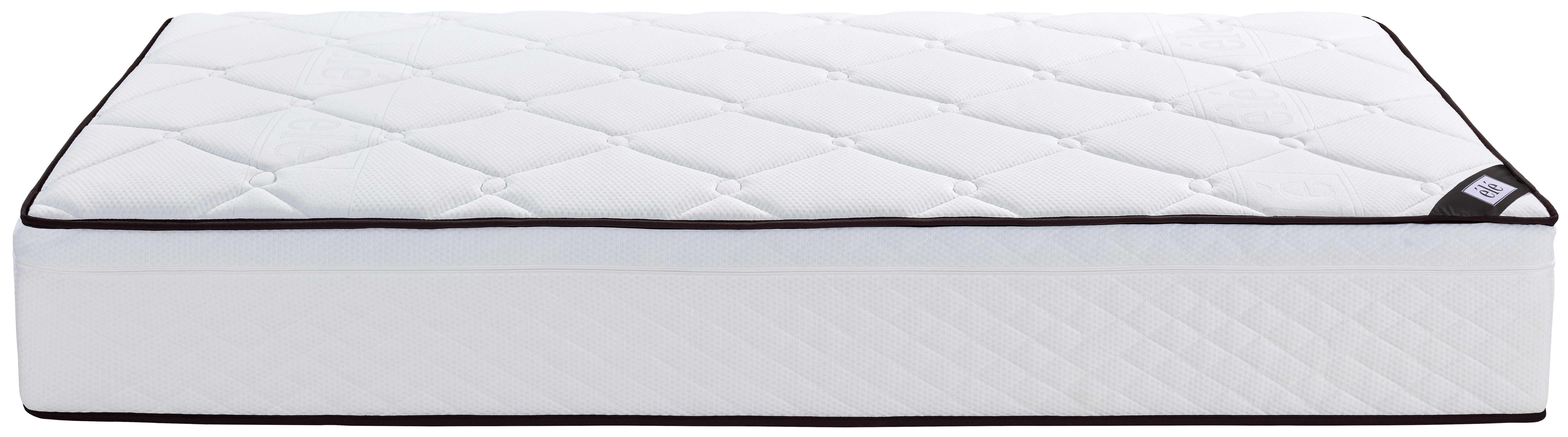 Boxspringmatratze Valerie 90x200 cm H2 H: 31 cm - Weiß, Textil (90/200cm) - Ele