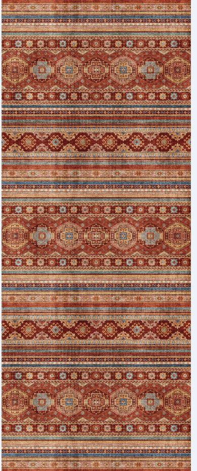 TKANÝ KOBEREC Israel 2, 80/200cm - terakota, textil (80/200cm) - Mömax