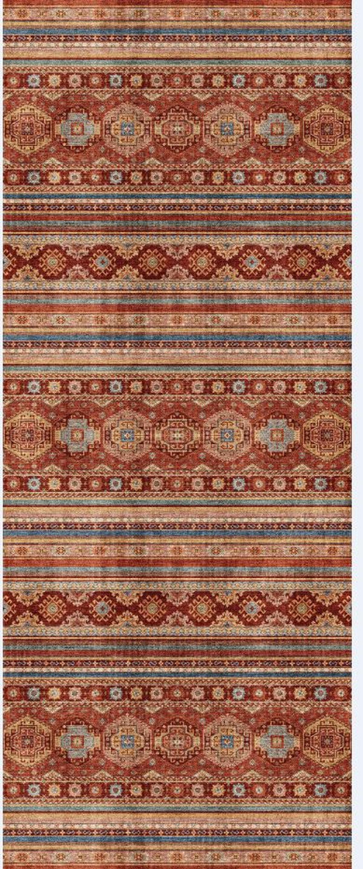 TKANÝ KOBEREC Israel 2, 80/200cm - terracotta, textil (80/200cm) - Mömax