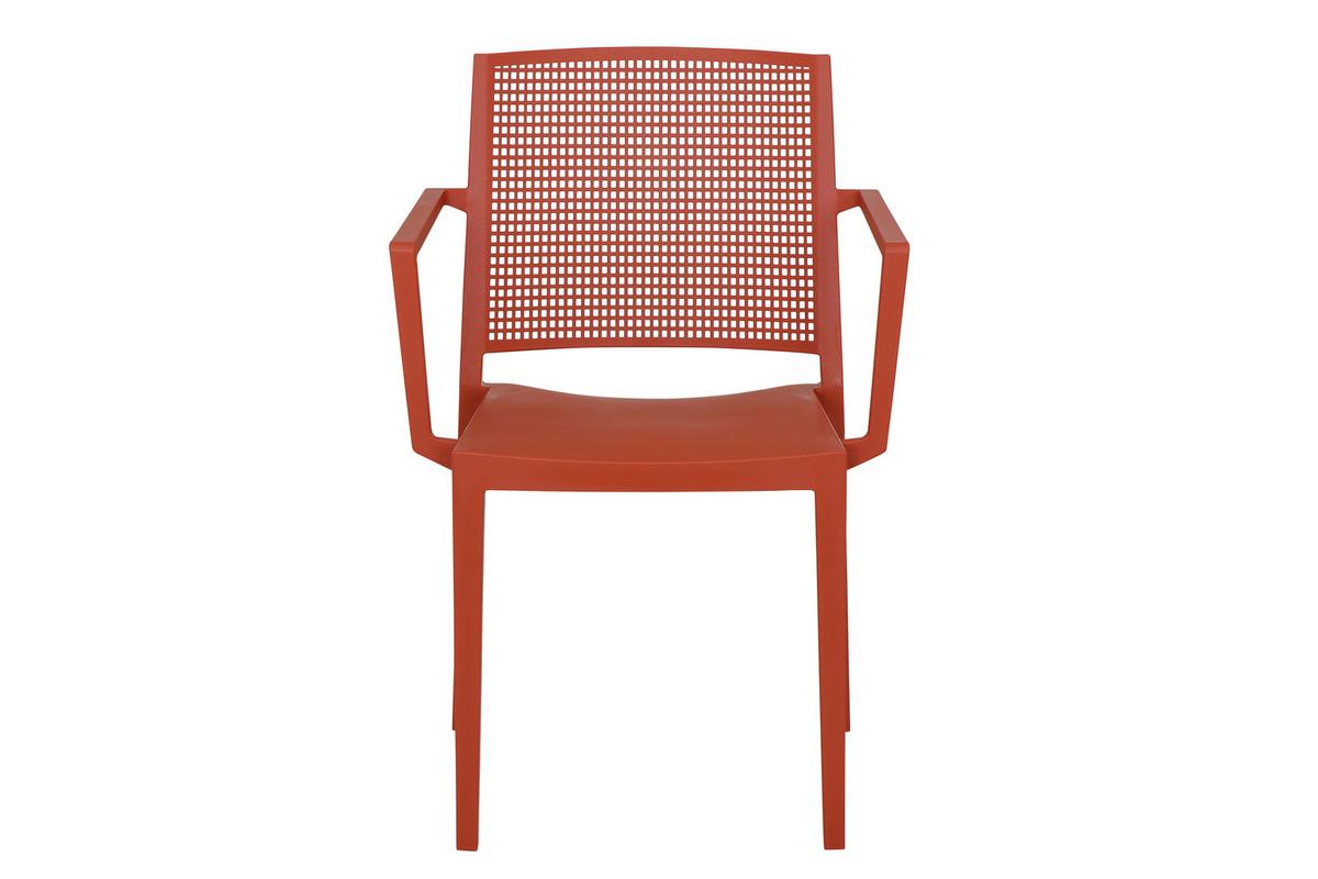 Stapelstuhl T20121 - Rot, Basics, Kunststoff (46/80/56cm) - Siena Garden