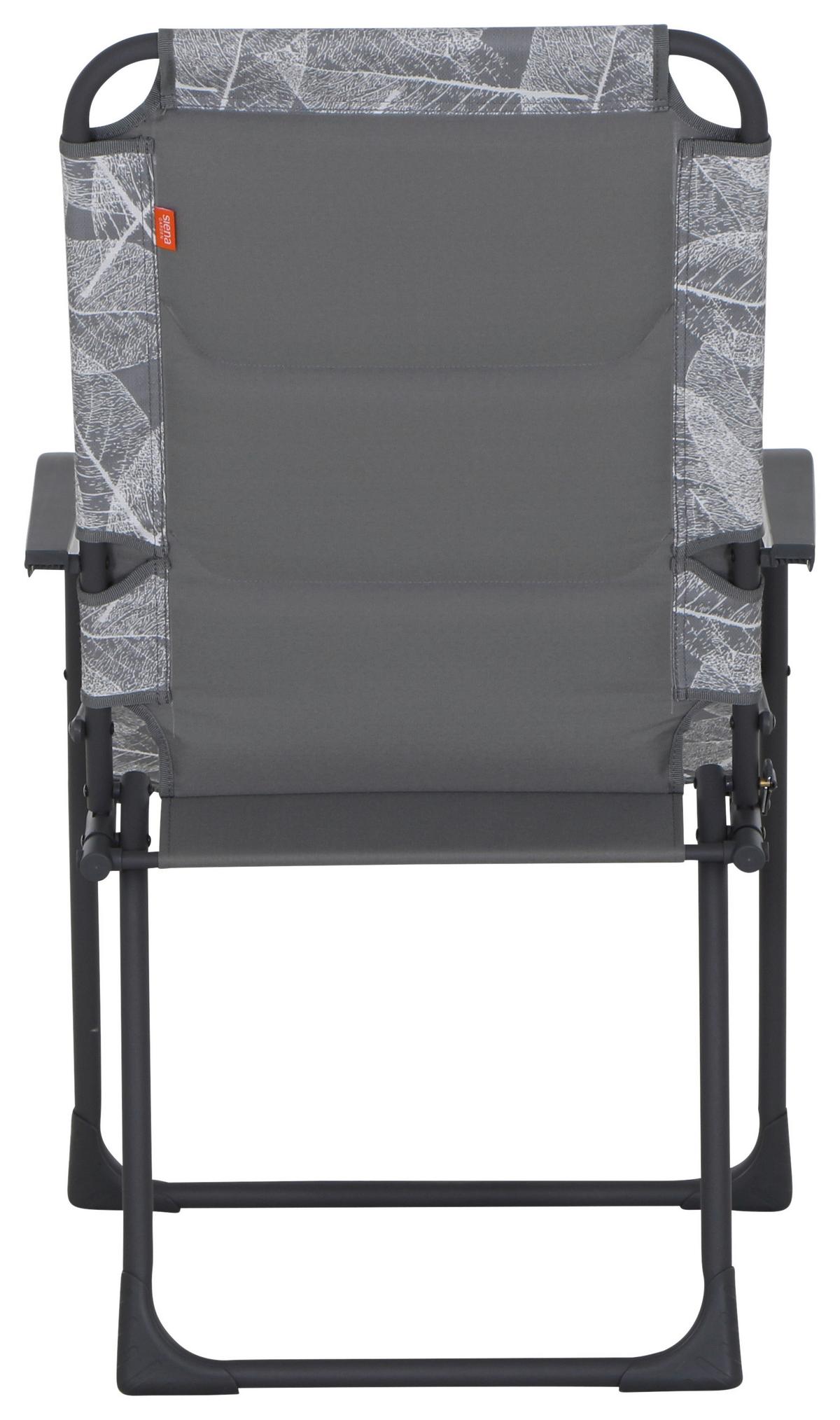 Campingsessel Klappbar mit Armlehnen - Anthrazit/Grau, KONVENTIONELL, Textil/Metall (55/99/73cm) - Siena Garden