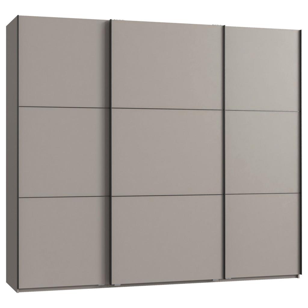 Schwebetürenschrank Indian A Saharagrau Dekor, B: 250cm