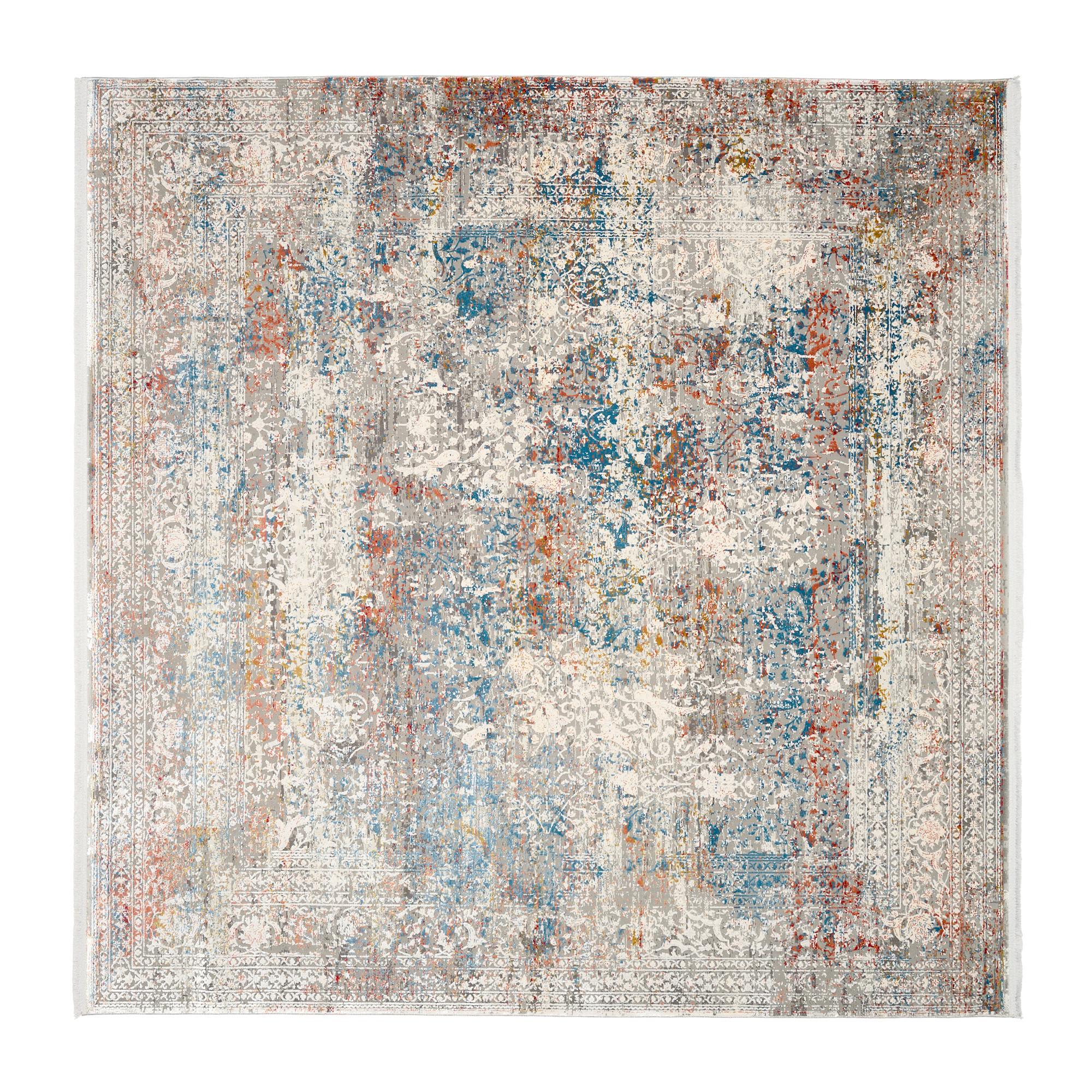 Webteppich Avignon Multicolor 200x200 cm - Multicolor, Design, Textil (200/200cm) - Dieter Knoll